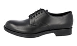 Prada Men's Black welt-sewn Leather Business Shoes 2EE191
