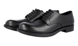 Prada Men's Black welt-sewn Leather Business Shoes 2EE191