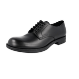 Prada Men's Black welt-sewn Leather Business Shoes 2EE191