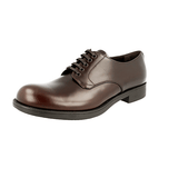 Prada Men's Brown welt-sewn Leather Business Shoes 2EE212