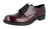 Prada Men's 2EE212 B4L F0397 welt-sewn Leather Business Shoes