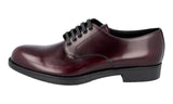 Prada Men's Brown welt-sewn Leather Business Shoes 2EE212