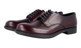 Prada Men's Brown welt-sewn Leather Business Shoes 2EE212