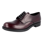 Prada Men's Brown welt-sewn Leather Business Shoes 2EE212