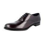 Prada Men's Brown welt-sewn Leather Business Shoes 2EE216