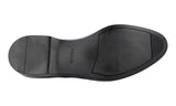 Prada Men's Black Full Brogue Leather Oxford Business Shoes 2EE220
