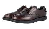 Prada Men's Brown welt-sewn Leather Business Shoes 2EE255