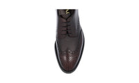 Prada Men's Brown welt-sewn Leather Business Shoes 2EE255