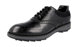 Prada Men's 2EE260 3C37 F0002 Full Brogue Leather Business Shoes
