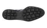 Prada Men's Black Full Brogue Leather Business Shoes 2EE260