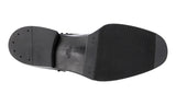 Prada Men's Black Brushed Spazzolato Leather Derby Lace-up Shoes 2EE289