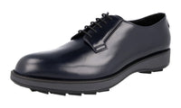 Prada Men's 2EE297 B4L F0008 welt-sewn Leather Sneaker