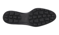 Prada Men's Blue welt-sewn Leather Derby Sneaker 2EE297