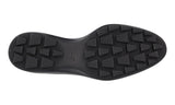 Prada Men's Blue welt-sewn Leather Derby Sneaker 2EE297