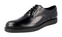 Prada Men's 2EE300 B4L F0002 welt-sewn Leather Business Shoes