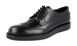 Prada Men's 2EE304 B4L F0002 welt-sewn Leather Business Shoes