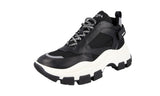 Prada Men's 2EE324 BSY F0967 Heavy-Duty Rubber Sole Leather Sneaker