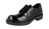 Prada Men's 2EE345 055 F0002 Brushed Spazzolato Leather Business Shoes