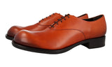 Prada Men's Brown Leather Oxford Business Shoes 2EE351