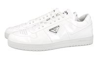 Prada Men's White Leather Downtown Sneaker 2EE364