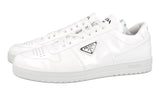 Prada Men's White Leather Downtown Sneaker 2EE364
