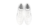 Prada Men's White Leather Downtown Sneaker 2EE364