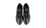 Prada Men's Black Leather Downtown Sneaker 2EE364