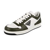 Prada Men's White Leather Downtown Sneaker 2EE364