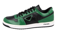 Prada Men's Green Leather Downtown Sneaker 2EE364