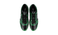 Prada Men's Green Leather Downtown Sneaker 2EE364