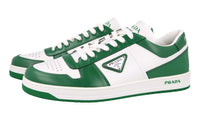 Prada Men's Green Leather Downtown Sneaker 2EE364