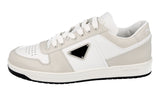 Prada Men's White Leather Downtown Sneaker 2EE364