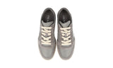 Prada Men's Grey Leather + Nylon Downtown Sneaker 2EE364