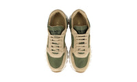 Prada Men's Beige Leather Prax01 Sneaker 2EE369