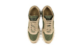 Prada Men's Beige Leather Prax01 Sneaker 2EE369