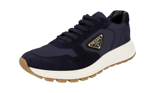 Prada Men's 2EE369 D7R F0008 Leather Sneaker