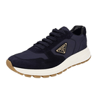 Prada Men's Blue Leather Prax 01 Sneaker 2EE369