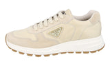 Prada Men's Beige Leather Prax 01 Sneaker 2EE369