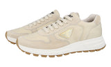 Prada Men's Beige Leather Prax 01 Sneaker 2EE369