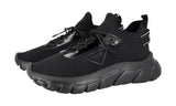 Prada Men's Black Chunky Sole New Sock Sneaker 2EE370