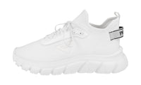Prada Men's White Chunky Sole New Sock Sneaker 2EE370