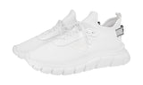 Prada Men's White Chunky Sole New Sock Sneaker 2EE370