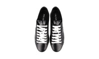 Prada Men's Black Leather Sneaker 2EE376