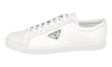 Prada Men's White Downtown Symbole Sneaker 2EE376