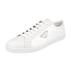 Prada Men's White Downtown Symbole Sneaker 2EE376