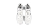 Prada Men's White Leather Downtown Bold Sneaker 2EE378