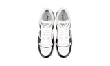 Prada Men's White Leather Downtown Bold Sneaker 2EE378