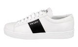 Prada Men's White Leather District Avenue Sneaker 2EE389
