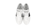 Prada Men's White Leather Downtown Sneaker 2EE389