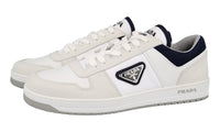 Prada Men's White Leather Downtown Sneaker 2EE391